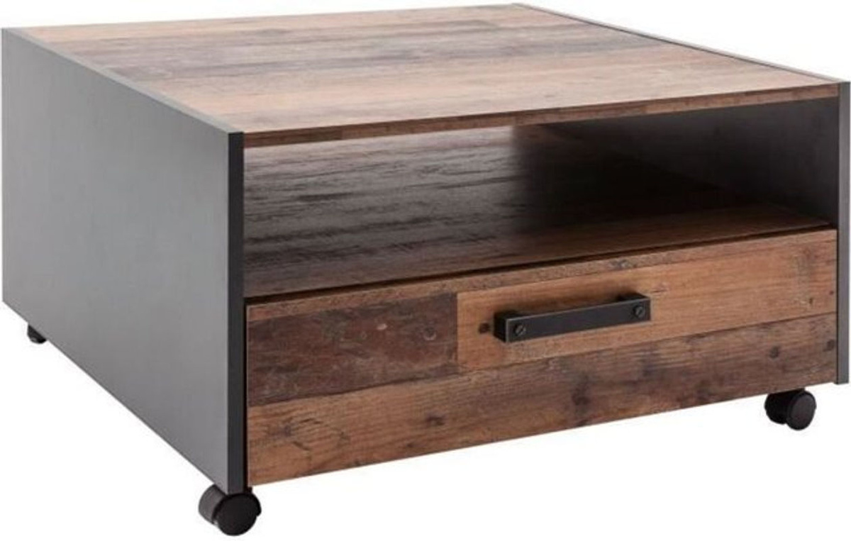 Couchtisch Trendteam Universal Old Wood Nachbildung in Braun B/H/T: 70 x 40 x 70 cm - Bild 6