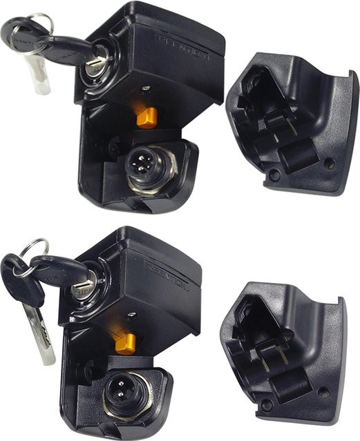 Dorado NCM Magnum Metro E-Bike Akkuhalterung in Schwarz für ROLLGOOD GlareWheel Frey AM1000 Paselec PC100 - Bild 1