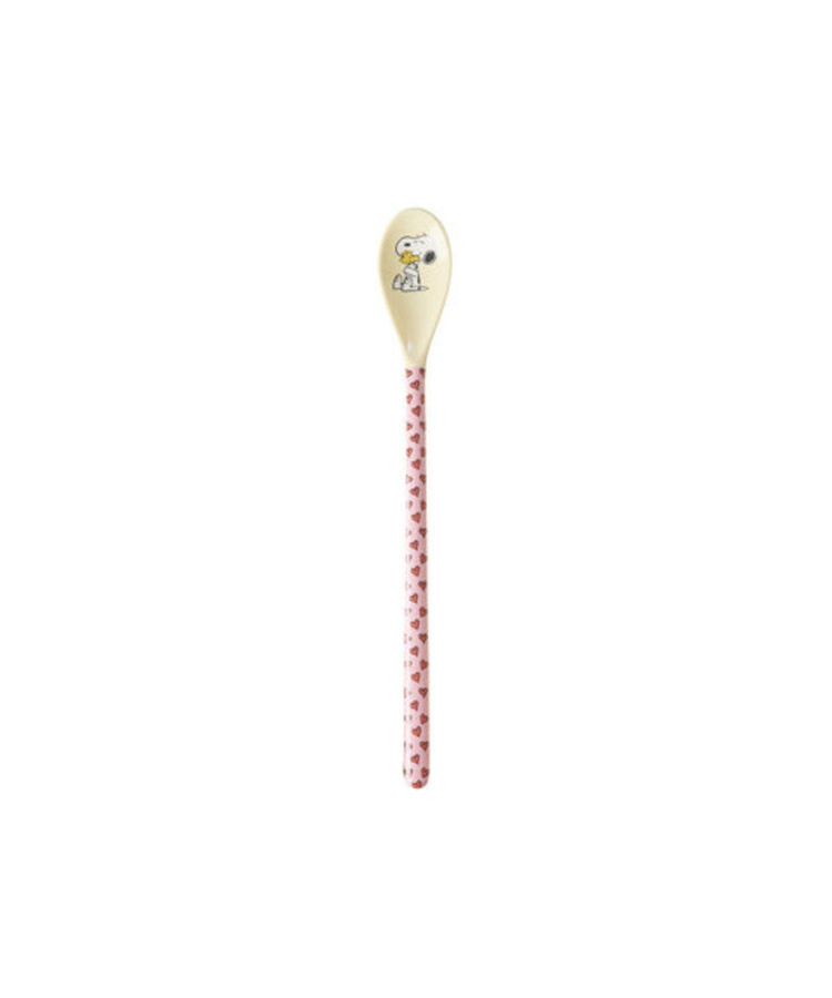 Rice Latte-Löffel mit Snoopy Print in Rosa aus Melamin - Bild 1