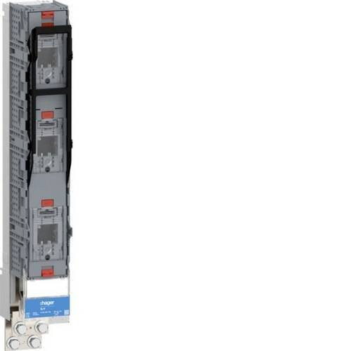 Hager LV8SR910STP Sicherungslastschaltleiste in Grau - Bild 1
