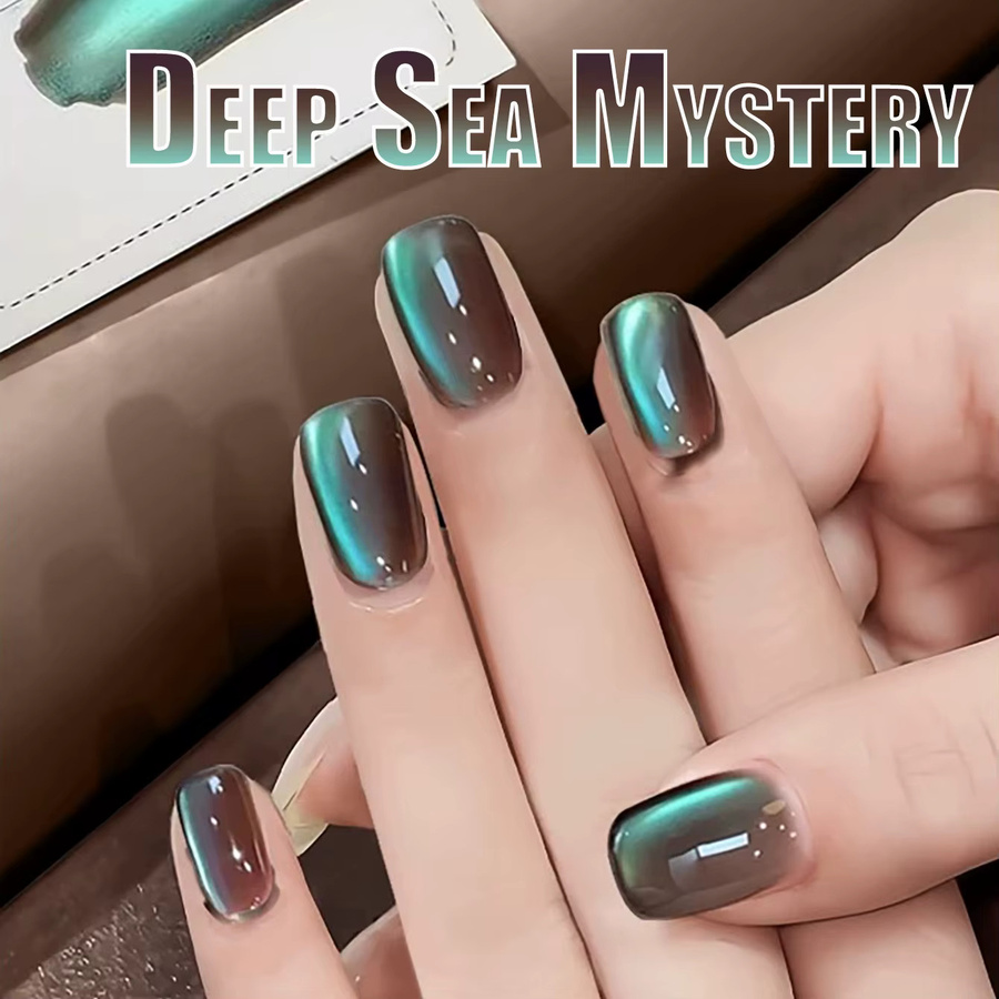 PSK Deep Sea Secrets Cat Eye Gel Nagellack, Satin, Unisex - Bild 2