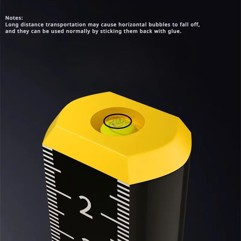 LTOOLS Magnetisches Nivellierlineal aus Stahl in Weiß für abgehängte Decken und Fliesenverlegung - Bild 3
