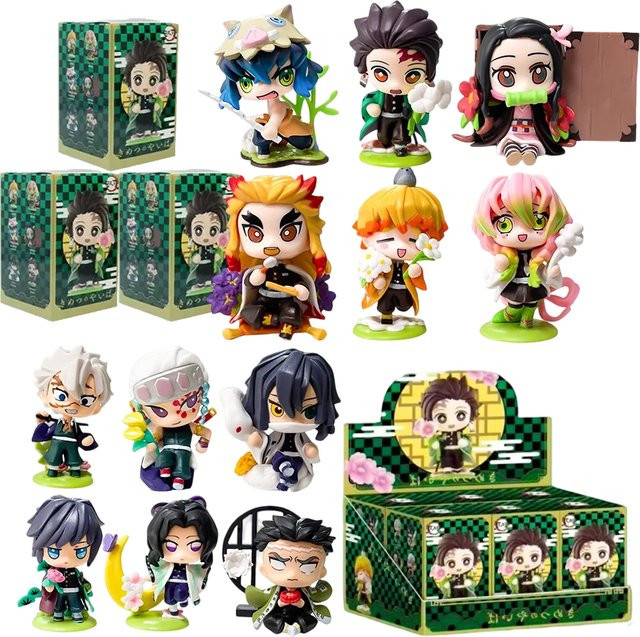 Bandai Demon Slayer Tanjiro Kamado Nezuko Anime-Figur, Blindbox, Einzelfigur - Bild 1