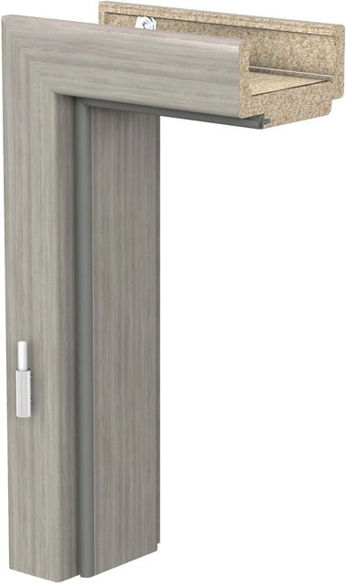 GetaDoor Türzarge CPL Eiche Silber Grau Modern B/H/T: 61 x 198,5 x 10 cm - Bild 1