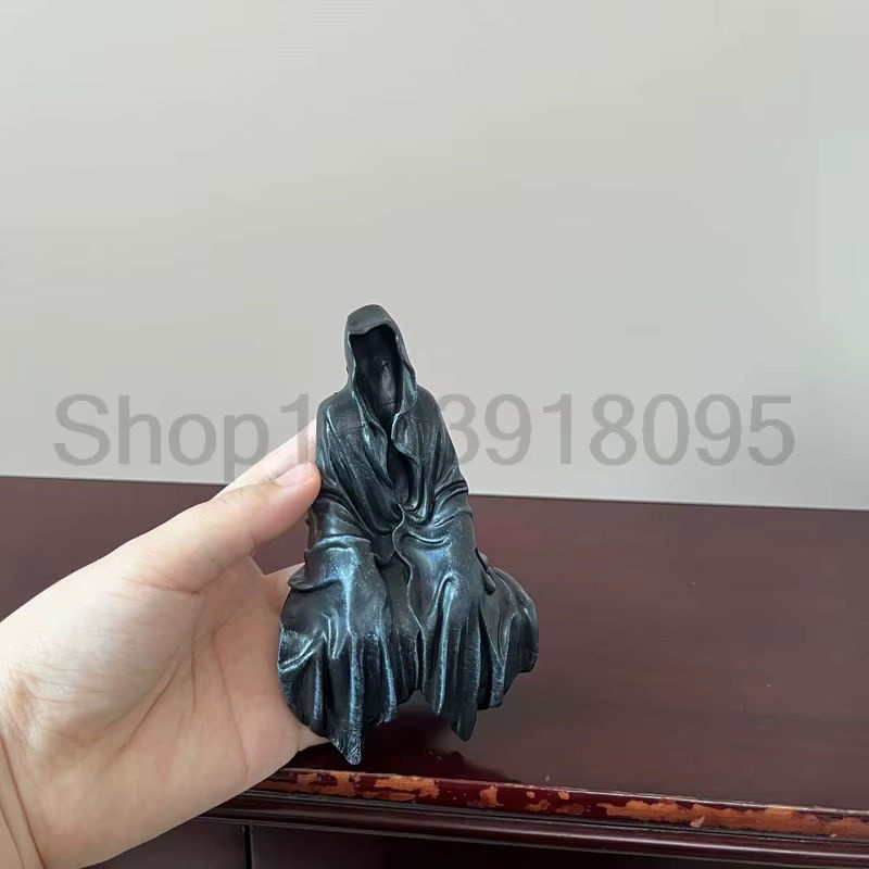 Bandai Nazgul Ringwraith Mini Figur Horror Action Figur aus Kunstharz in Schwarz als Desktop Dekoration und Sammlerstück - Bild 3