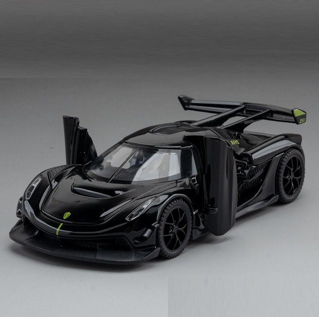 Linyi toy car Jesko Autos Modelle, 1:32 Maßstab, Metall, mit Licht und Sound, ab 14 Jahren - Bild 1