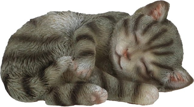 Sunny Garden Deko-Figur Schlafendes Katzenbaby aus Polystone, Höhe: 15 cm - Bild 1