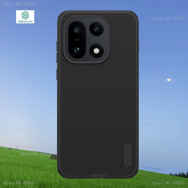NILLKIN Super Frosted Shield Hülle für OnePlus 15 in Schwarz, matte PC Cover - Bild 1