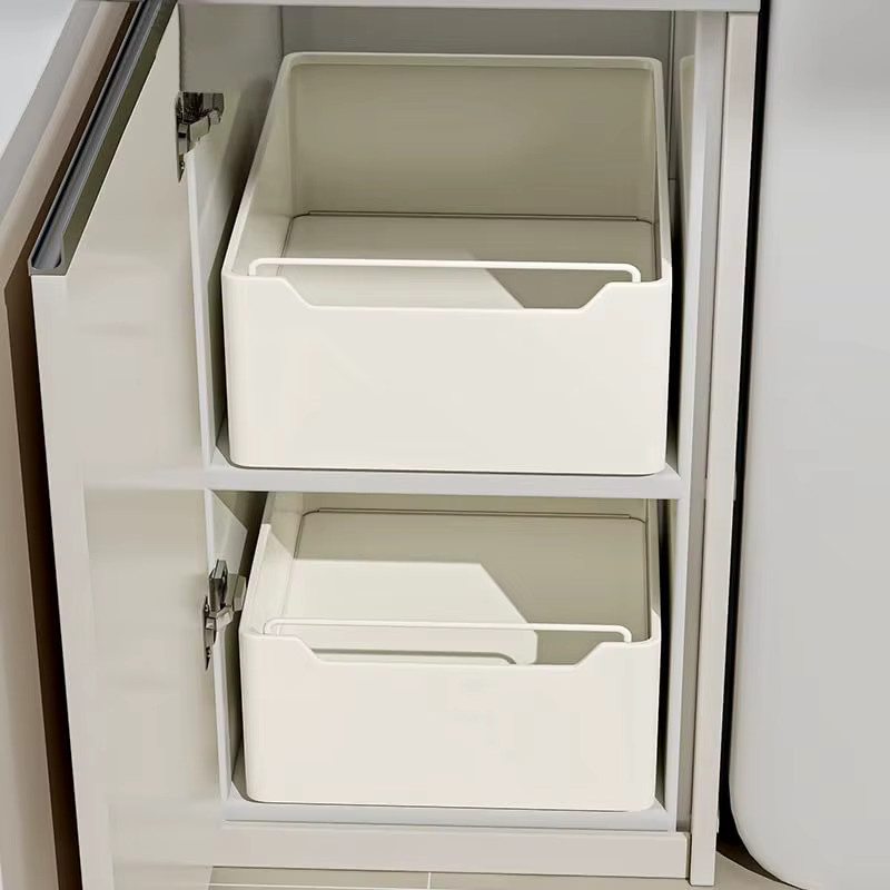 Ausziehbarer Schrankorganizer aus Kohlenstoffstahl von HiMISS für deine Küche und Unterschränke - Bild 2