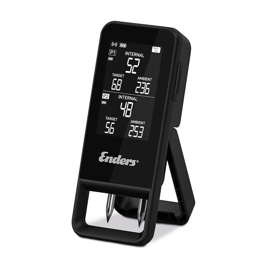 Enders Celsio II Bluetooth Thermometer mit App-Steuerung aus Edelstahl und Keramik - Bild 2