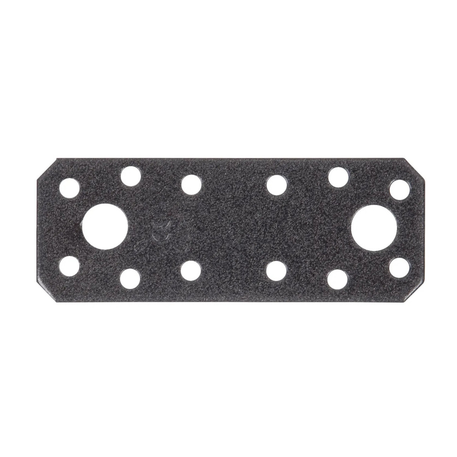 GAH Alberts Duravis Flachverbinder Schwarzdiamant Duplexbeschichtet aus Stahl B: 96 mm, T: 35 mm, H: 2,5 mm - Bild 2
