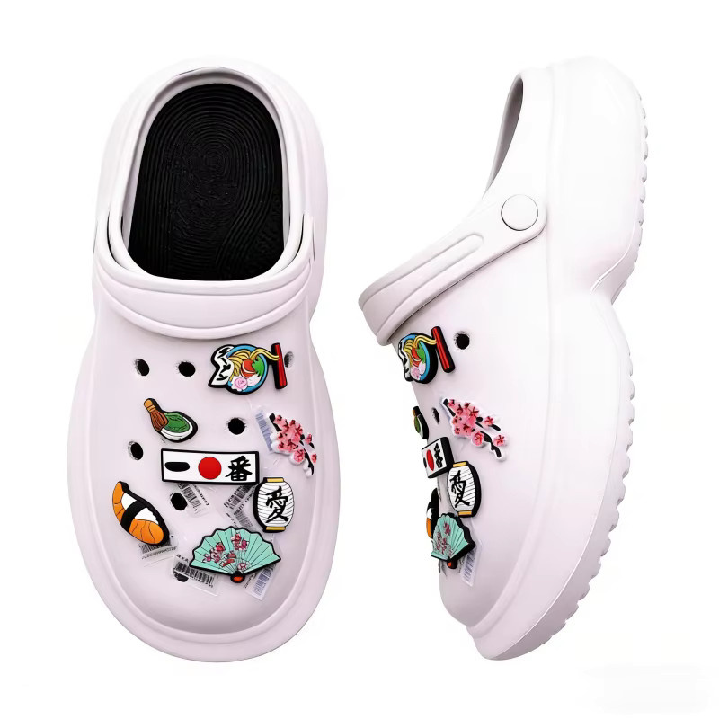 Bandai Schuh-Charms Set, Glückskatze, Sushi, Kirschblüten - Bild 2
