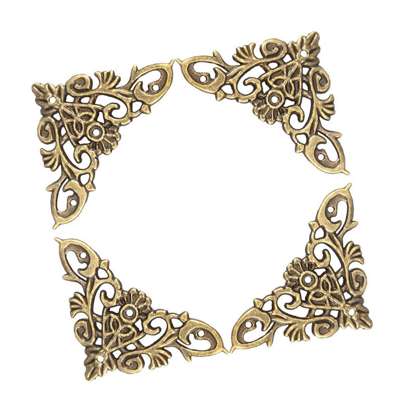 12er Set TOMTOP JMS Schmuck Sammelalbum Schoner aus Zinklegierung im Antik-Stil in Bronze und Gold - Bild 6