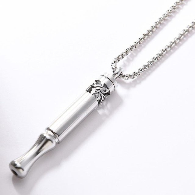 Halskette Edelstahl, Silber, adult - Bild 1