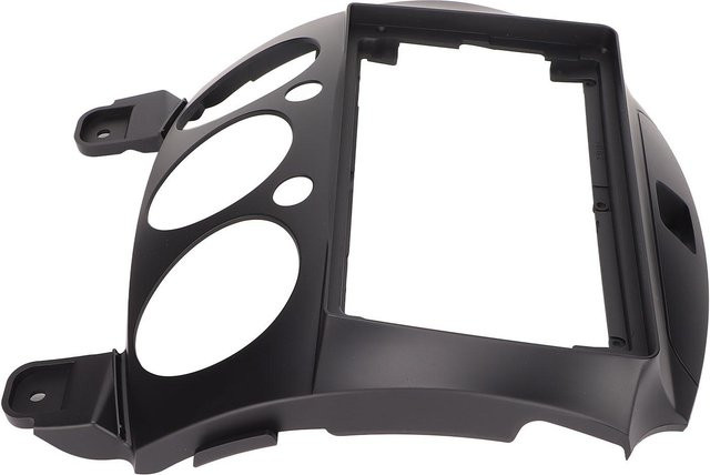 KaiSai Navigationsblende aus ABS für das Armaturenbrett als 2 Din Ersatz für Mazda 2 2007-2013 in Schwarz - Bild 1