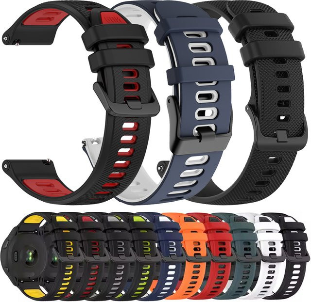 Silikonarmband, 22 mm, Unisex - Bild 1
