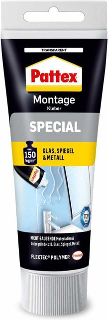 Pattex Montagekleber Special transparent wasserfest 80 g - Bild 1