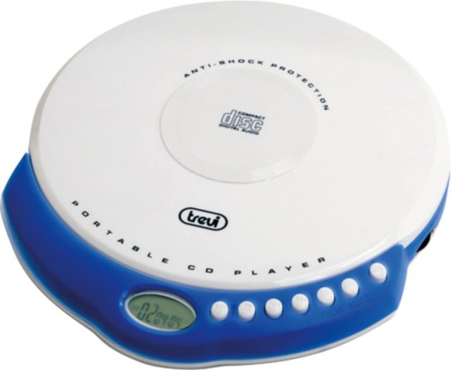 Trevi CMP 498 Portabler CD-Player mit MP3-Funktion in Weiß - Bild 1