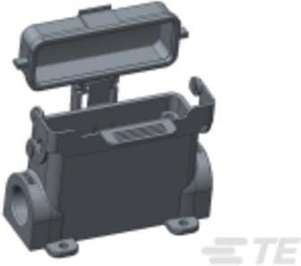 TE Connectivity T1629161225-000 Box in Schwarz - Bild 1
