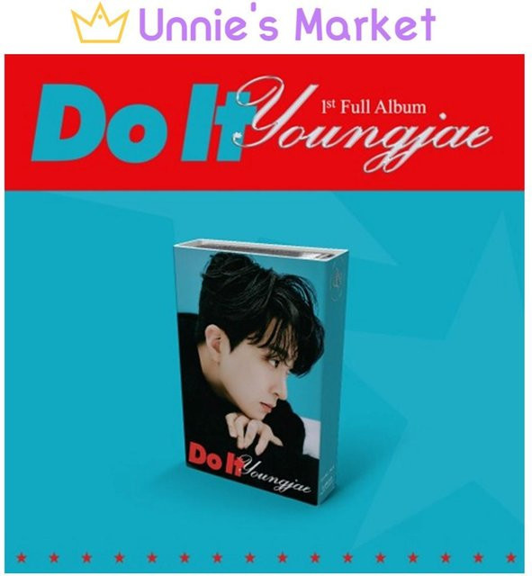 Youngjae GOT7 Tu es NEMO Version Musikalbum in Blau - Bild 1