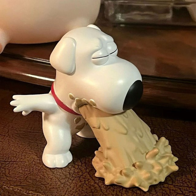 Youtooz Family Guy Puking Brian Stewie Griffin, Action Figur, Kunststoff - Bild 1