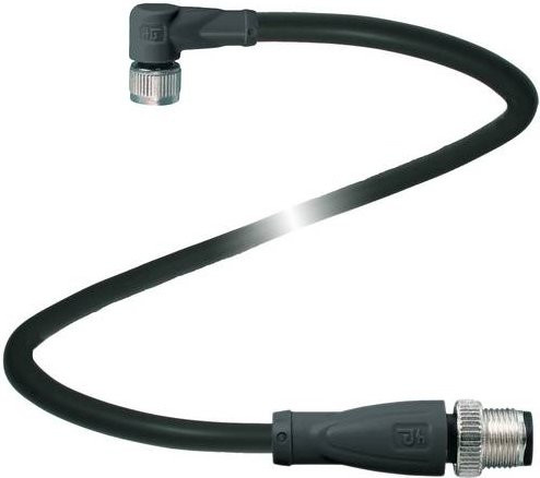 Pepperl+Fuchs 240798-0001 Sensor-Aktor-Steckverbinder konfektioniert, Farbe: Schwarz, Polzahl: 3, Länge: 1 m - Bild 1