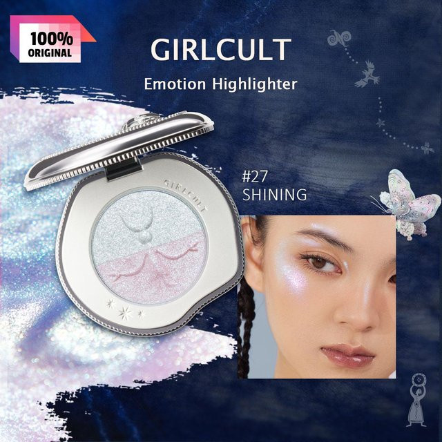 Girlcult Emotion Highlighter 27 Shining, White, 5,2g - Bild 1