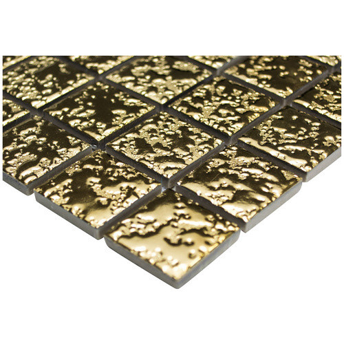 HuH Mosaikfliese Classic Wandbelag Keramik goldfarben B/H: 30,2 x 33 cm - Bild 2