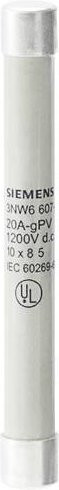Siemens 3NW66034 Zylindersicherungseinsatz, 10 Stück, Weiß - Bild 1