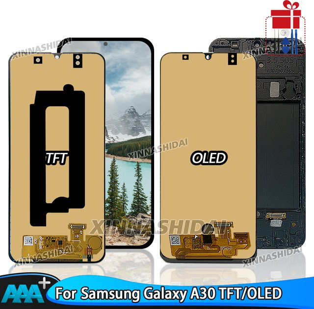Samsung Galaxy A30 LCD Touch Screen Digitizer Montage Display Ersatzteil A305FN A305G - Bild 1