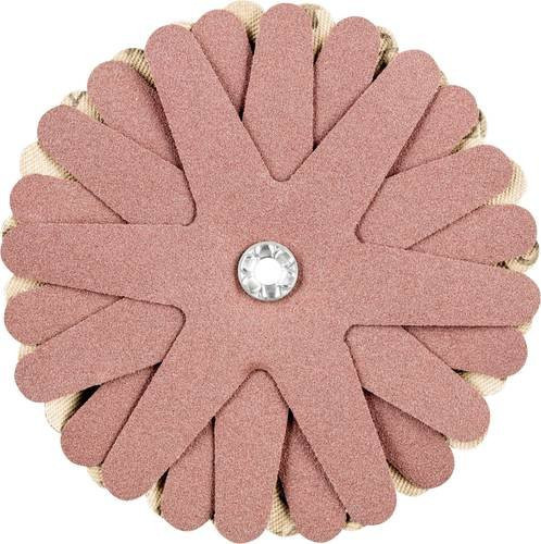 PFERD POLISTAR-TUBE PST-T Schleifstern Pink Durchmesser: 100 mm, Bohrung: 5 mm, Körnung: A180 - Bild 1