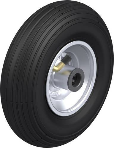 Blickle Rad-Luftreifen 220/20-75R in Schwarz mit Stahlfelge, Durchmesser: 220 mm, Tragfähigkeit: 100 kg - Bild 1