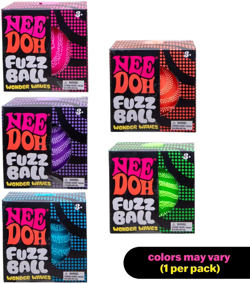 Schylling Fuzz Ball, Desktop-Ornament, Stressabbau-Spielzeug, Weicher Stressball - Bild 5
