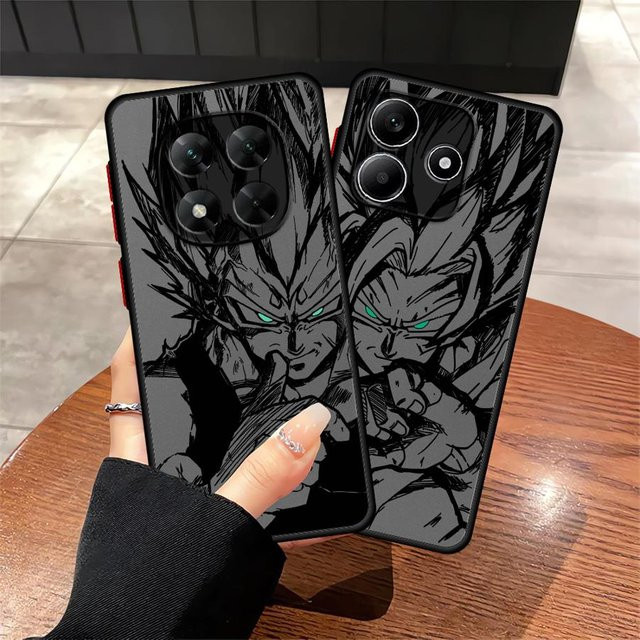 Funda Handyhülle im Dragon Ball Design für Xiaomi Redmi Note 14 13C 13 Pro Plus 12 A4 14C 10 9S 11 in Schwarz - Bild 1