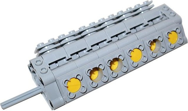 Yiran toy Technische Komponenten Bausteine Ziegel Motor Dynamischer Kolben Autos Zubehör Pädagogisches Spielzeug ab 14 Jahren - Bild 1