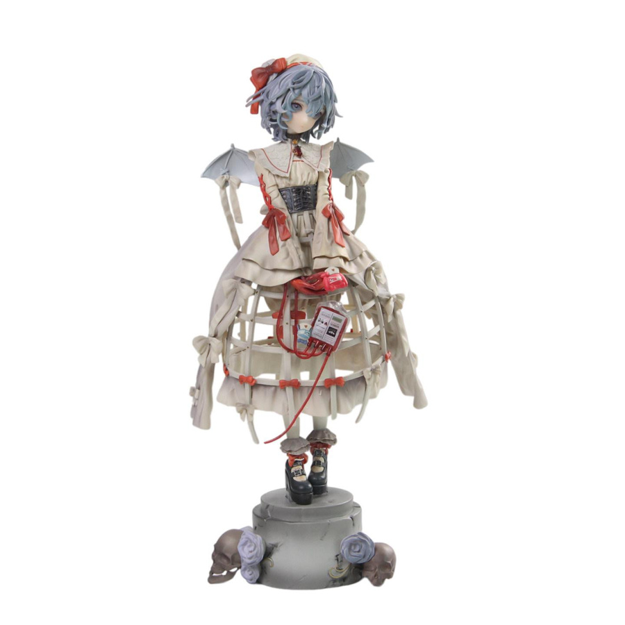 Yiran toy 1 Touhou Project Remilia Scarlet Anime Modell Statue blutrot - Bild 2