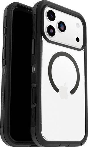 OtterBox Defender Pro XT Handyhülle für Apple iPhone 17 Pro Max mit MagSafe, Schwarz, Transparent - Bild 1