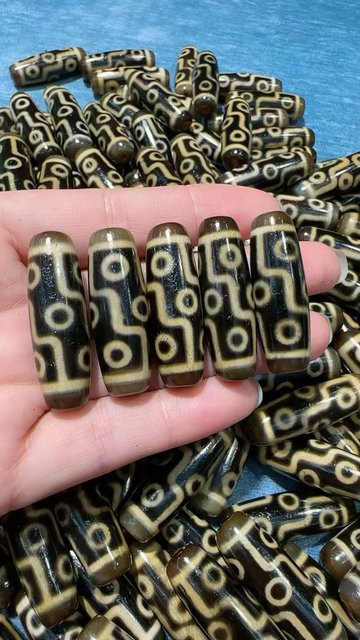 Arsun Jewelry Anhänger Achat, Elfenbeinfarben, Unisex - Bild 1