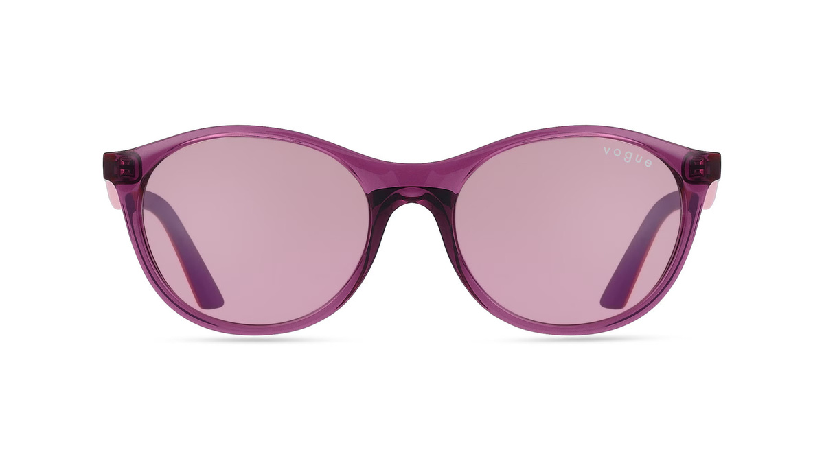 Vogue VJ2015 Sonnenbrille, Vollrand, Oval, Kunststoff, Unisex, lila - Bild 1