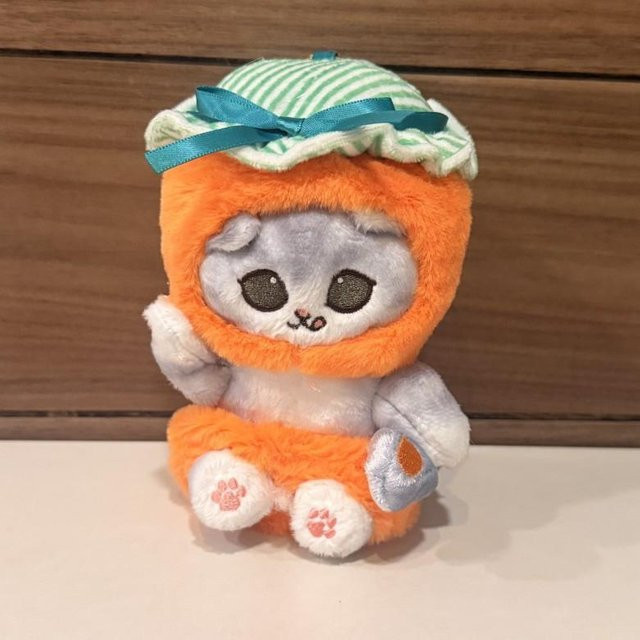 Mofusand Bäckerei Serie Plüsch Anhänger Niedriger Hai Katze Toast Marmelade Brot, Plüsch Puppe - Bild 1