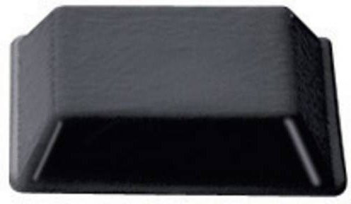 PB Fastener BS-32-CL-R-10 Selbstklebender Gerätefuß quadratisch in Klar, B: 1,27 cm, H: 0,3 cm, 10 Stück - Bild 1