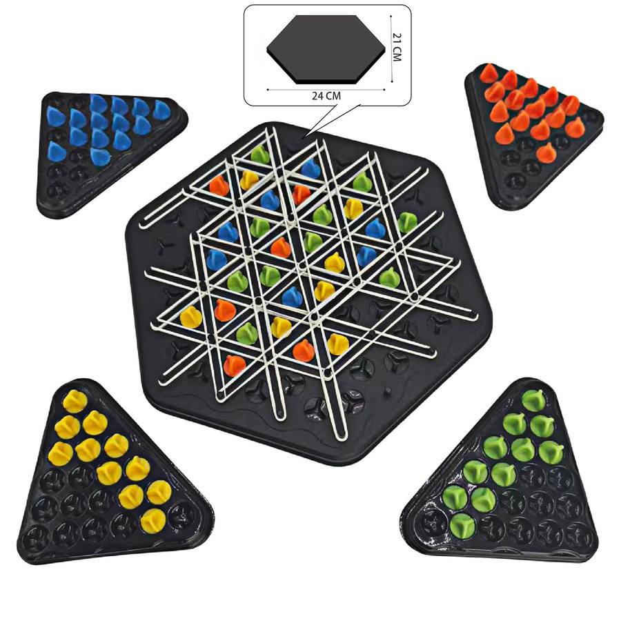 Yiran toy Dreiecksschach Splendor Duel Brettspiel Strategie Bunt / Mehrfarbig - Bild 3