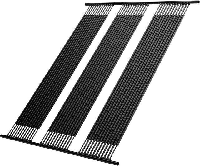 Buying Solutions MB Solare Poolheizung aus HDPE für oberirdische Pools, 4 Paneele, Schwarz, 1,25 / 1,5 Zoll - Bild 1