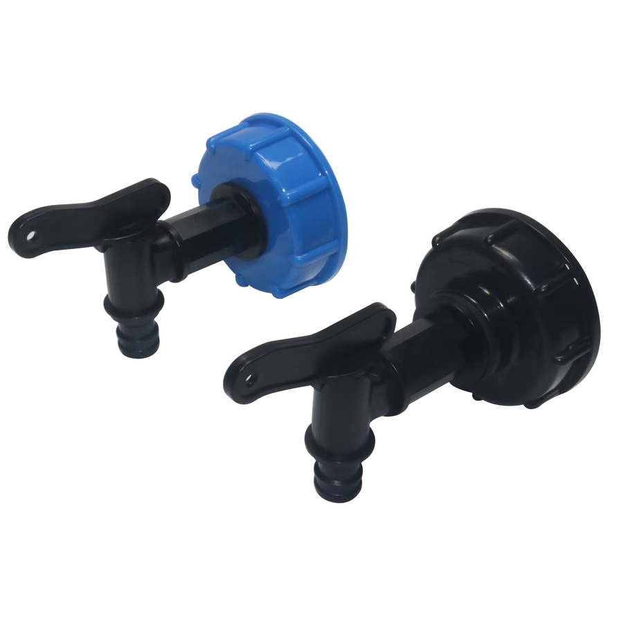 IBC Tank Wasserhahn Adapter S60 auf 3/4 Zoll Schlauchanschluss für Gartenwassertank und Wasserfilter - Bild 2