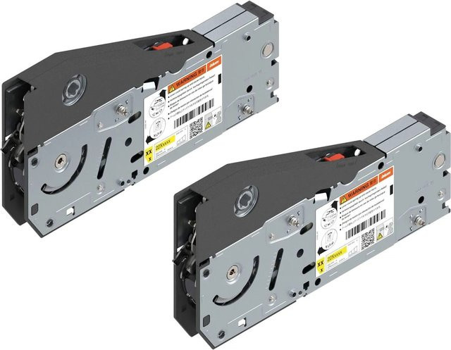 Blum Kraftspeicher-Set Aventos HL top 22L2210 Blumotion mit Systemschrauben in Stahl, Silber/Grau - Bild 1