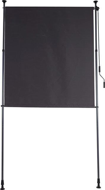 Genialo Seiten-Klemmmarkise 2 in 1 in Black - Bild 1