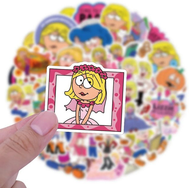 Disney Lizzie McGuire Aufkleber, 50-teiliges Set, Bunt / Mehrfarbig - Bild 1