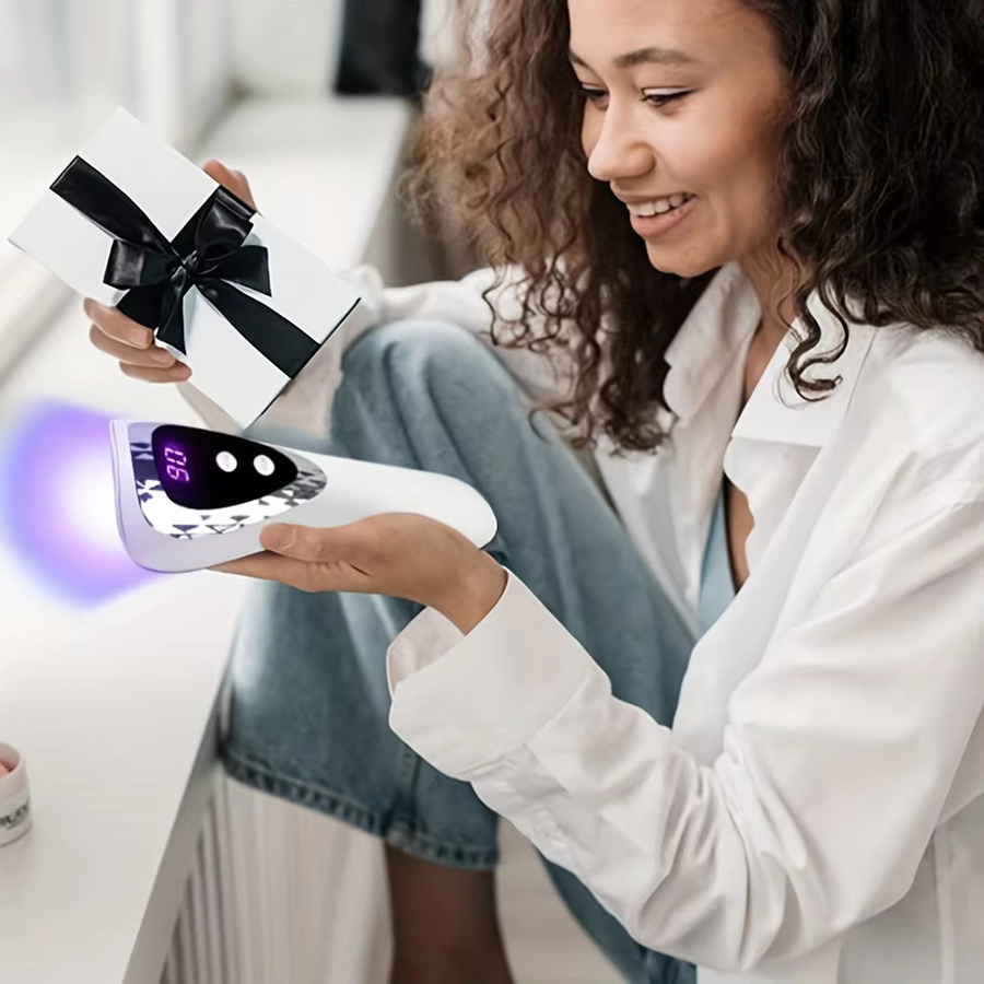 LINMANDA Handheld UV LED Lampe für Nägel, wiederaufladbar - Bild 3