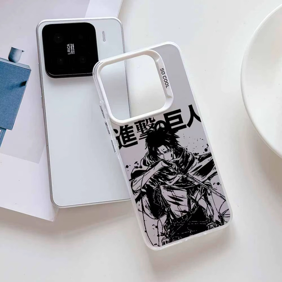 Attack on Titan Anime Handyhülle für Xiaomi Mi 15T 14T 14 Redmi 15C 15 14C 13C A5 A3 A2 A1 Note 15 14 13 Pro Plus - Bild 3