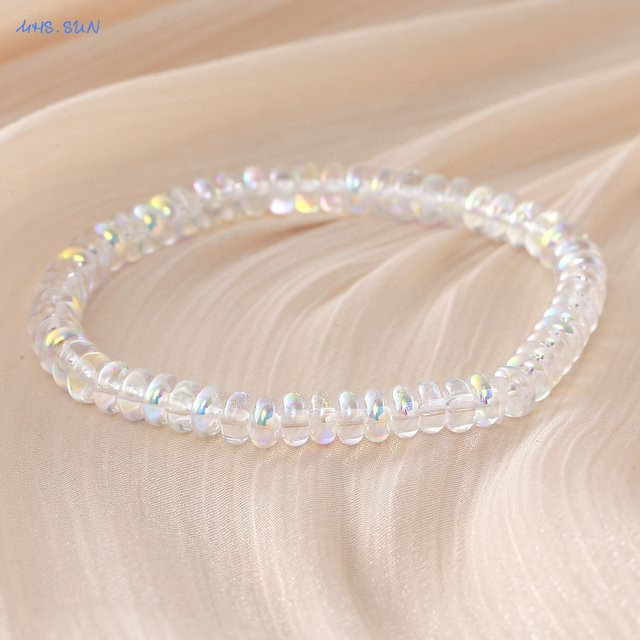Perlenarmband Weißes Perlmutt, Naturstein, Damen - Bild 1